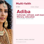 Adiba Name Meaning and Details
