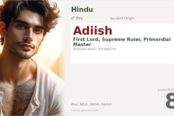Adiish Name Meaning — Sanskrit Origin, Boy Name & Details (2025)