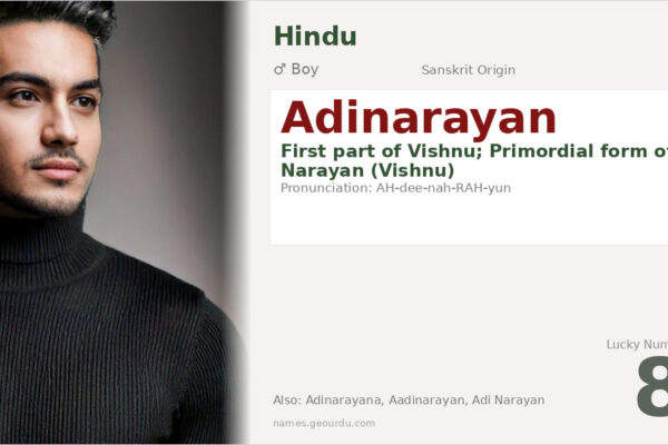 Adinarayan Meaning — Sanskrit Origin, Boy Name & Details (2025)