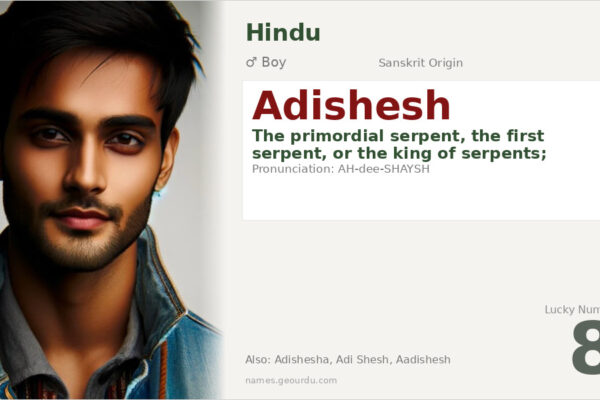 Adishesh Name Meaning — Sanskrit Origin, Hindu Boy Name & Mythology (2025)