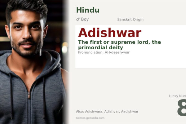 Adishwar Name Meaning — Sanskrit Origin, Hindu Boy Name & Details (2025)