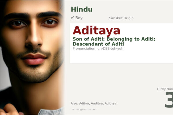 Aditaya Name Meaning — Sanskrit Origin, Boy Hindu Name (2025)