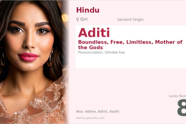 Aditi Name Meaning — Sanskrit Origin, Girl Name & Hindu Mythology (2025)