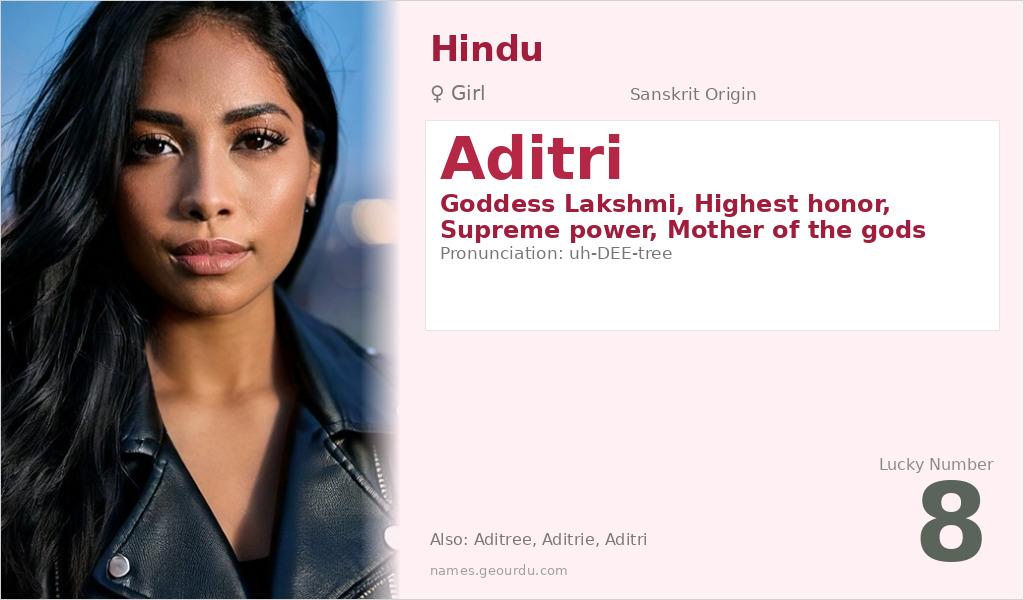 Aditri Name Meaning and Details