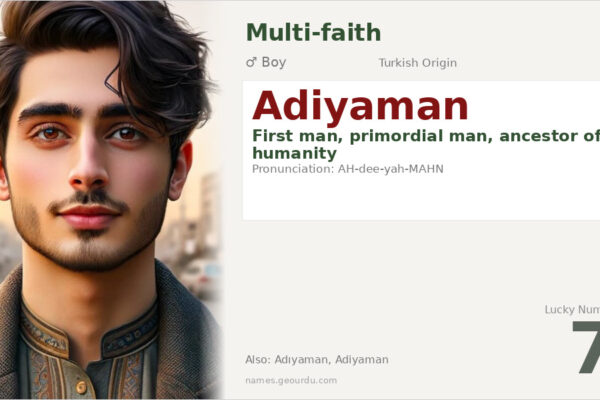 Adiyaman Name Meaning — Turkish Origin, Boy Name & Details (2025)