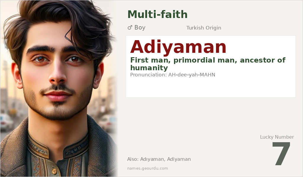 Adiyaman Name Meaning and Details