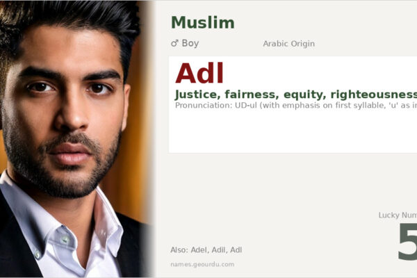 Adl Name Meaning — Arabic Origin, Boy’s Name & Details (2025)