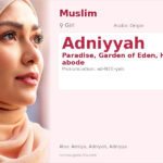 Adniyyah Name Meaning and Details