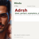 Adrsh Name Meaning and Details
