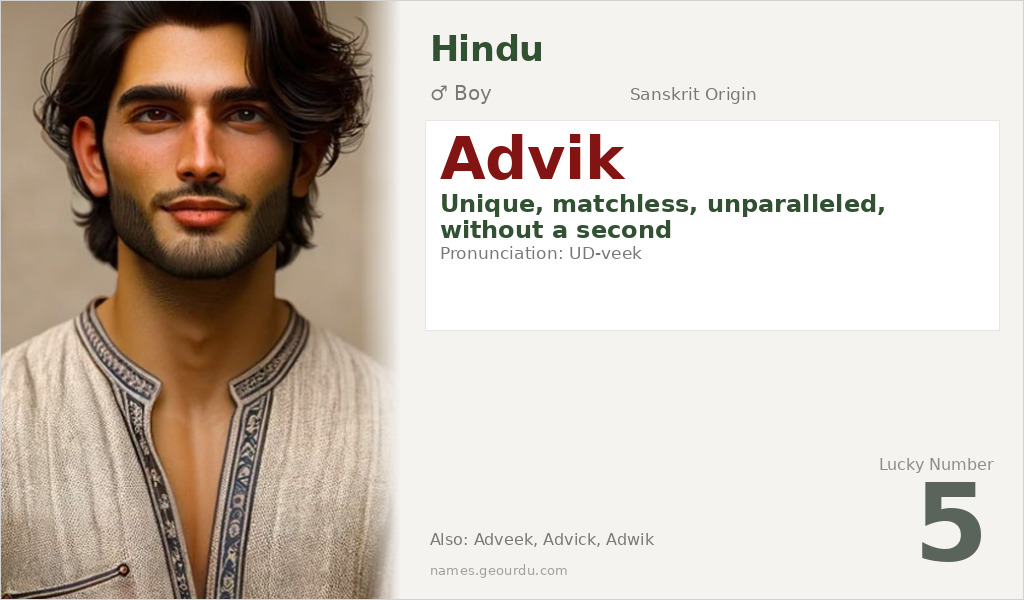 Advik Name Meaning and Details