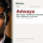 Adwaya Name Meaning and Details