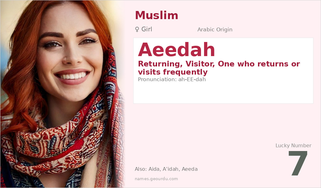 Aeedah Name Meaning and Details