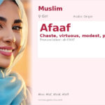 Afaaf Name Meaning and Details