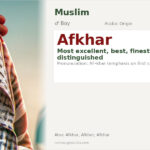 Afkhar Name Meaning and Details