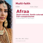 Afraa Name Meaning and Details