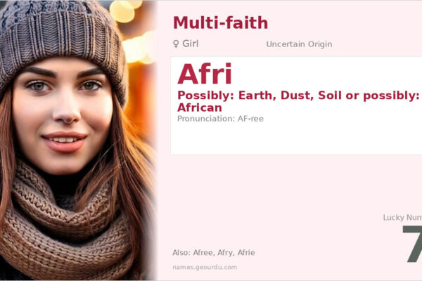 Afri Name Meaning — Origin, Gender & Details (2025)