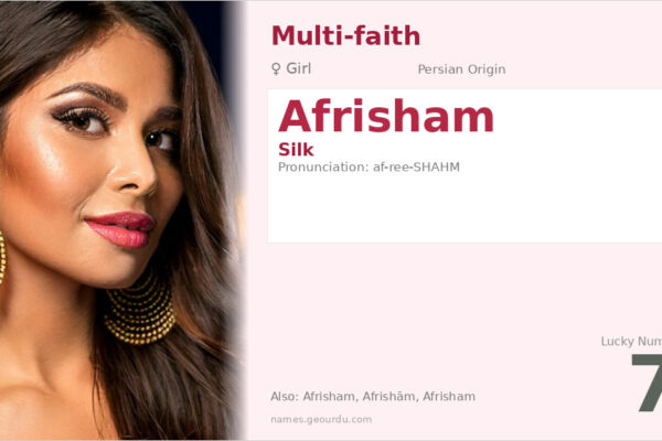 Afrisham Name Meaning — Persian Origin, Girl Name & Details (2025)