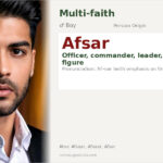 Afsar Name Meaning and Details