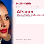 Afsoon Name Meaning and Details
