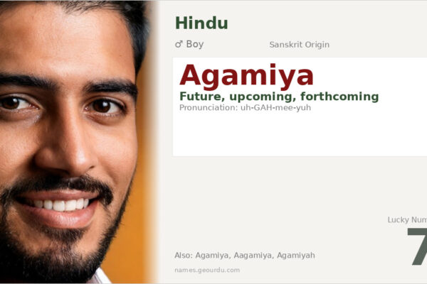 Agamiya Name Meaning — Sanskrit Origin, Boy Name & Details (2025)