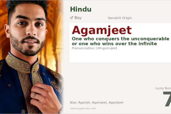 Agamjeet Name Meaning — Sanskrit Origin, Boy Name & Spiritual Significance (2025)
