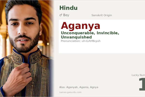Aganya Name Meaning — Sanskrit Origin, Boy Name & Details (2025)