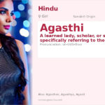 Agasthi Name Meaning and Details