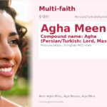 Agha Meena Name Meaning and Details