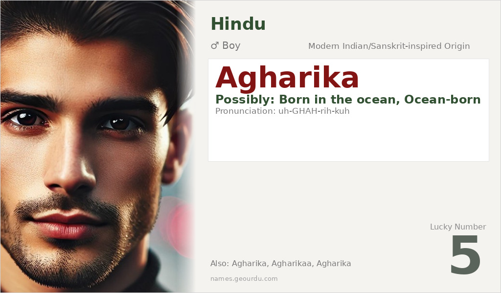 Agharika Name Meaning and Details