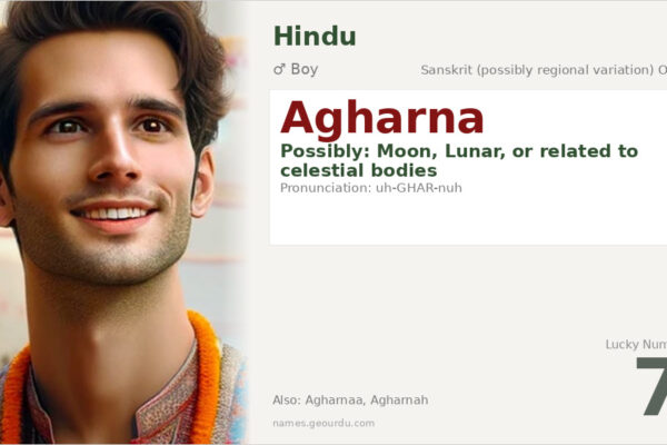 Agharna Name Meaning — Origin, Gender & Details (2025)