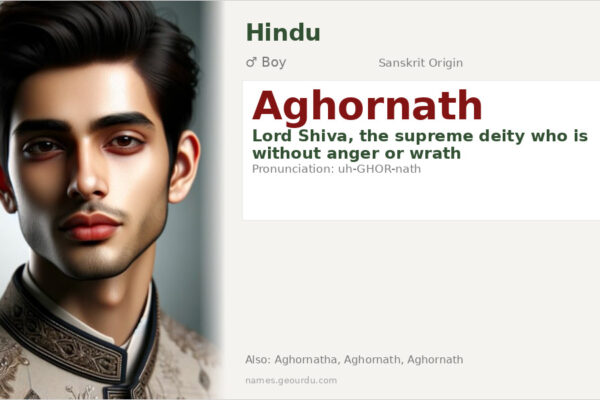 Aghornath Meaning — Sanskrit Origin, Lord Shiva & Details (2025)
