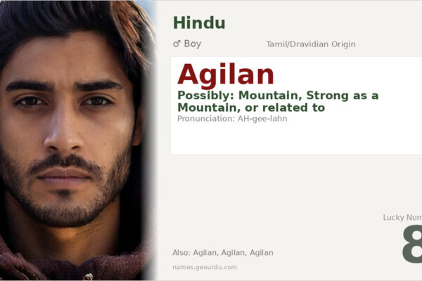 Agilan Name Meaning — Tamil Origin, Boy Name & Details (2025)