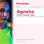 Agneta Name Meaning and Details