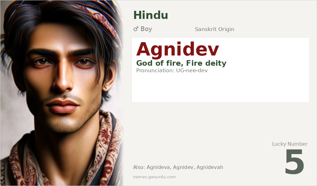 Agnidev Name Meaning and Details
