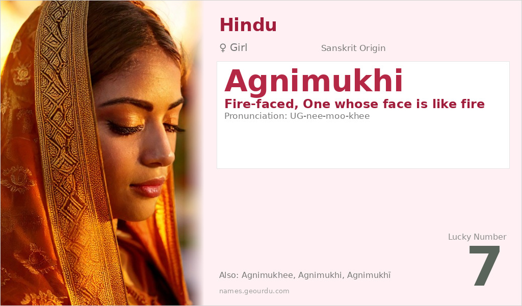 Agnimukhi Name Meaning and Details