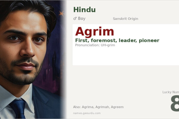 Agrim Name Meaning — Sanskrit Origin, Boy Name & Details (2025)