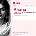 Ahana Name Meaning and Details