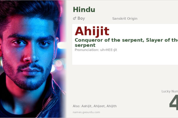 Ahijit Name Meaning — Sanskrit Origin, Boy Name & Details (2025)