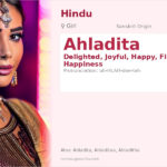 Ahladita Name Meaning and Details