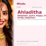 Ahladitha Name Meaning and Details
