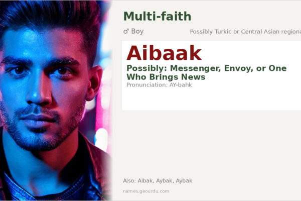 Aibaak Name Meaning — Origin, Gender & History (2025)