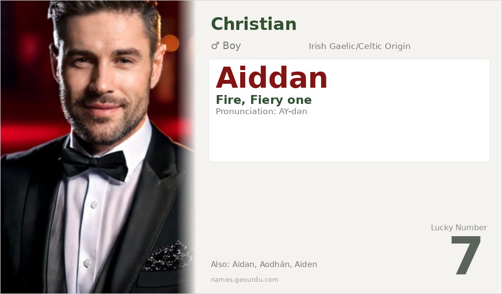 Aiddan Name Meaning and Details