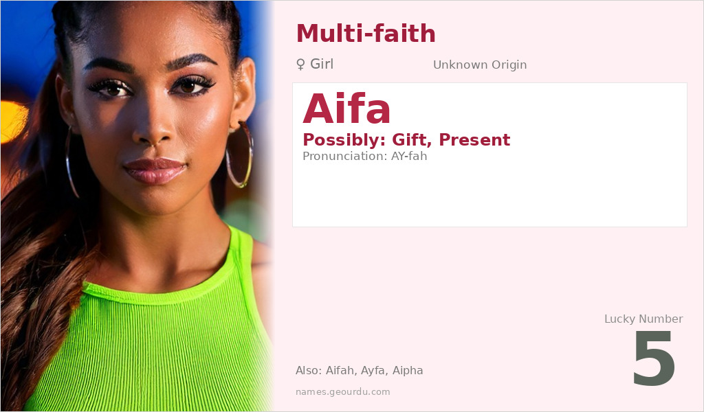 Aifa Name Meaning and Details