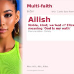 Ailish Name Meaning and Details