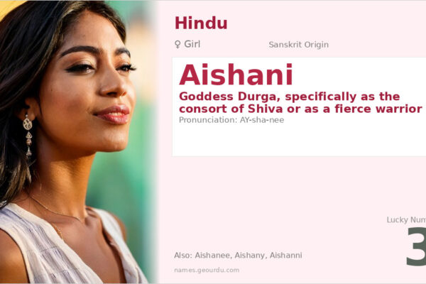 Aishani Name Meaning — Origin, Gender & Details (2025)