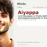 Aiyappa Name Meaning and Details