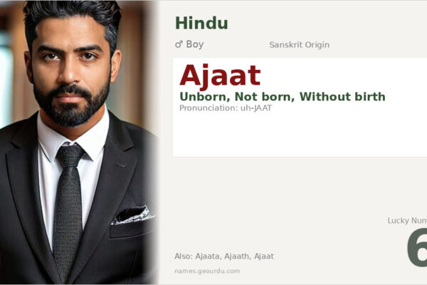 Ajaat Name Meaning — Sanskrit Origin, Boy Hindu Name & Details (2025)