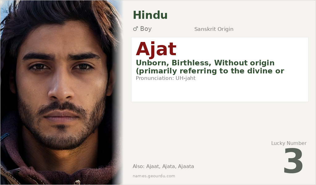 Ajat Name Meaning and Details