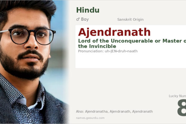 Ajendranath Meaning — Sanskrit Origin, Hindu Boy Name & Details (2025)