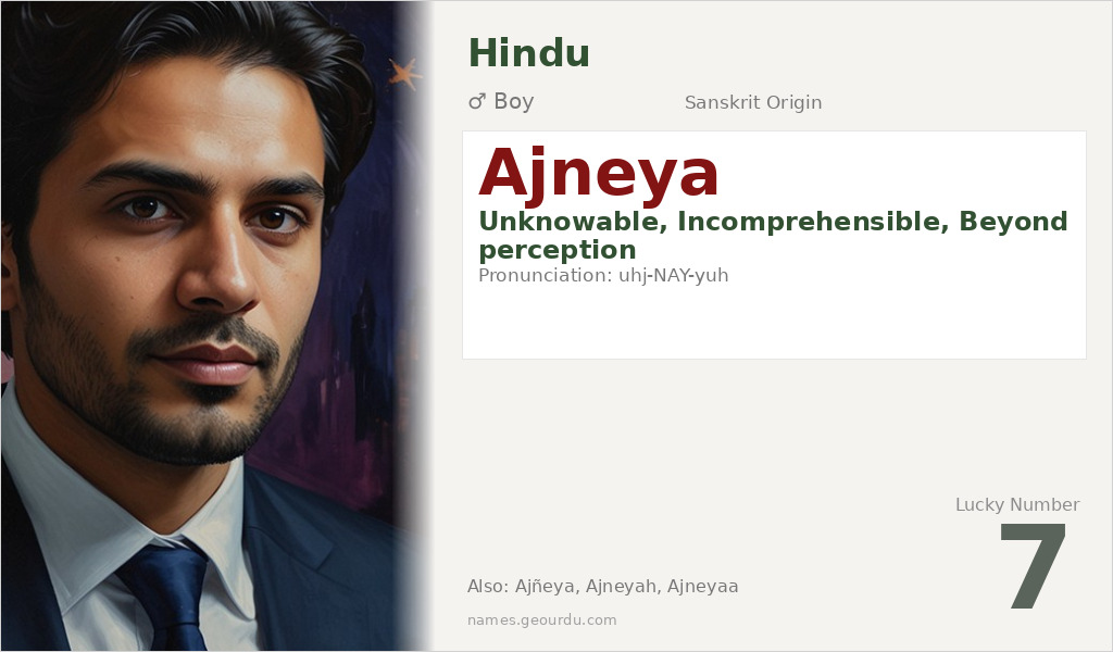 Ajneya Name Meaning and Details